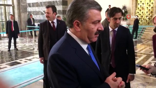 Sağlık Bakanı Koca:'Biz Sağlık Bakanlığı olarak bu sürecin yönetimini 8 bakanlığımız birlikte yürütüyoruz'