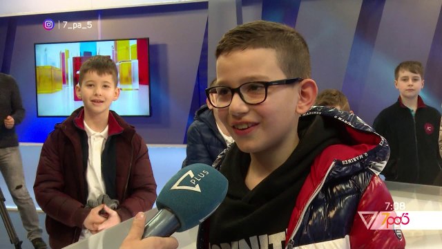 7pa5 - Fëmijët vizitojnë Vizion Plus - 2 Mars 2020 - Show - Vizion Plus
