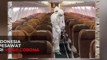 Garuda Indonesia Pastikan Pesawat Bersih Dari Virus Corona