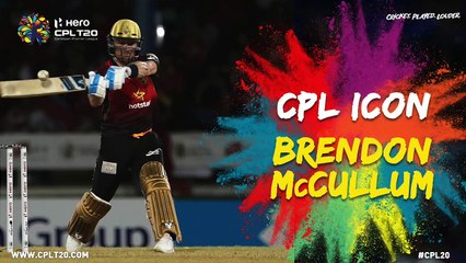 BRENDON McCULLUM | CPL ICON | #CPLIcon #CPL20 #CricketPlayedLouder