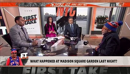 Spike Lee I'm being harassed by James Dolan, 'I'm done' with the Knicks this season First Take