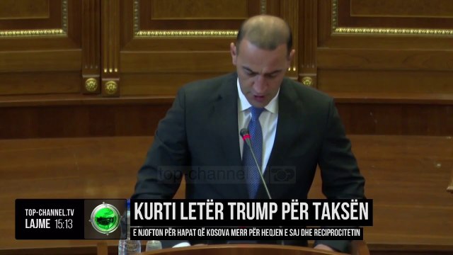 Albin Kurti letër Trump për taksën/ njofton për hapat që ka marrë Kosova dhe idenë e reciprocitetit
