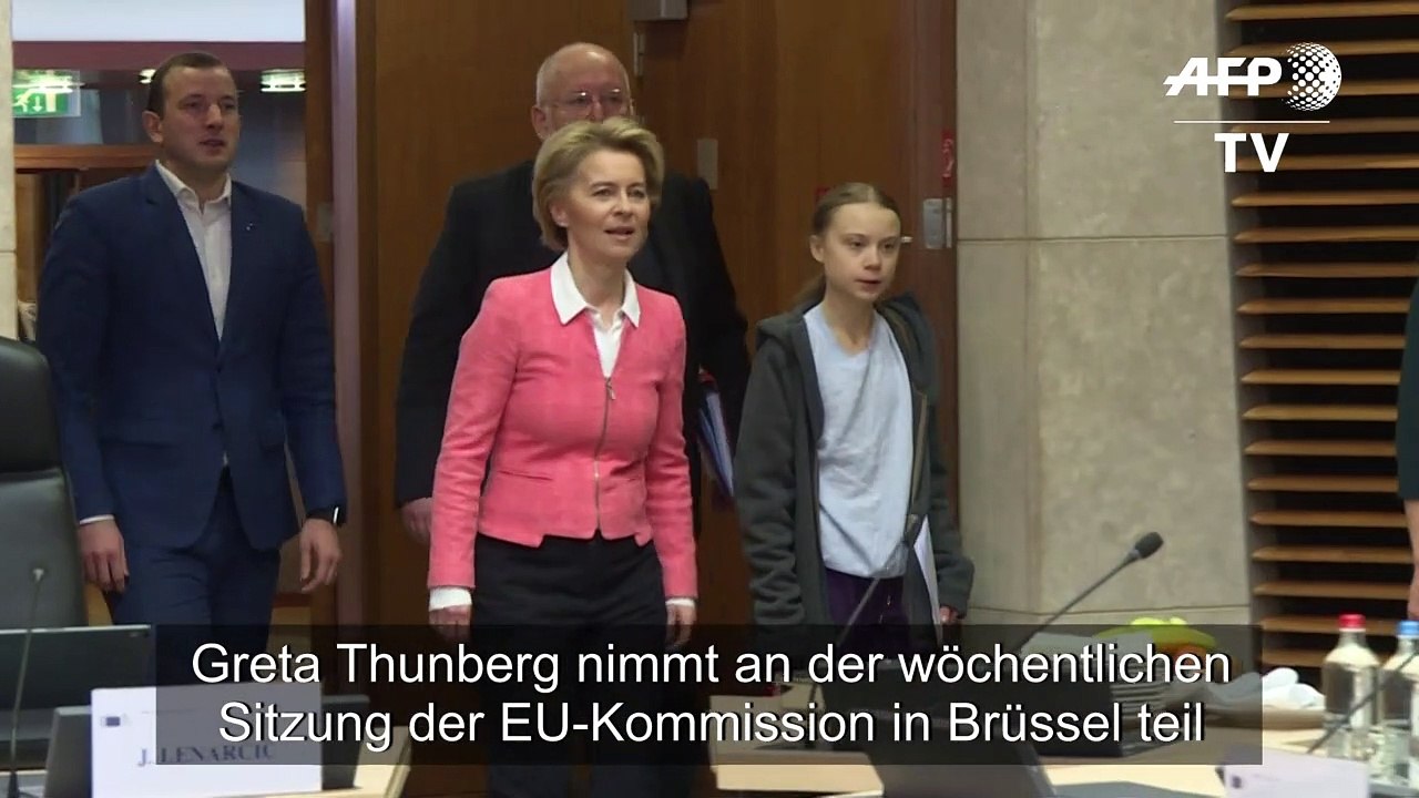 EU-Kommission schätzt Meinung von Thunberg zum Klimagesetz