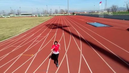 Milli atlet Sevda Kılınç Çırakoğlu'nun hedefi Tokyo 2020 Paralimpik Oyunları'na katılmak