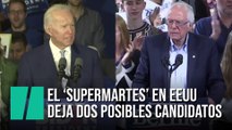 El 'Supermartes' deja dos claros candidatos a la presidencia de Estados Unidos
