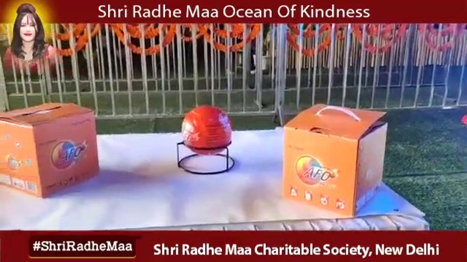 ⁣Grand Donation Drive - Shri Radhe Maa Charitable Society New Delhi