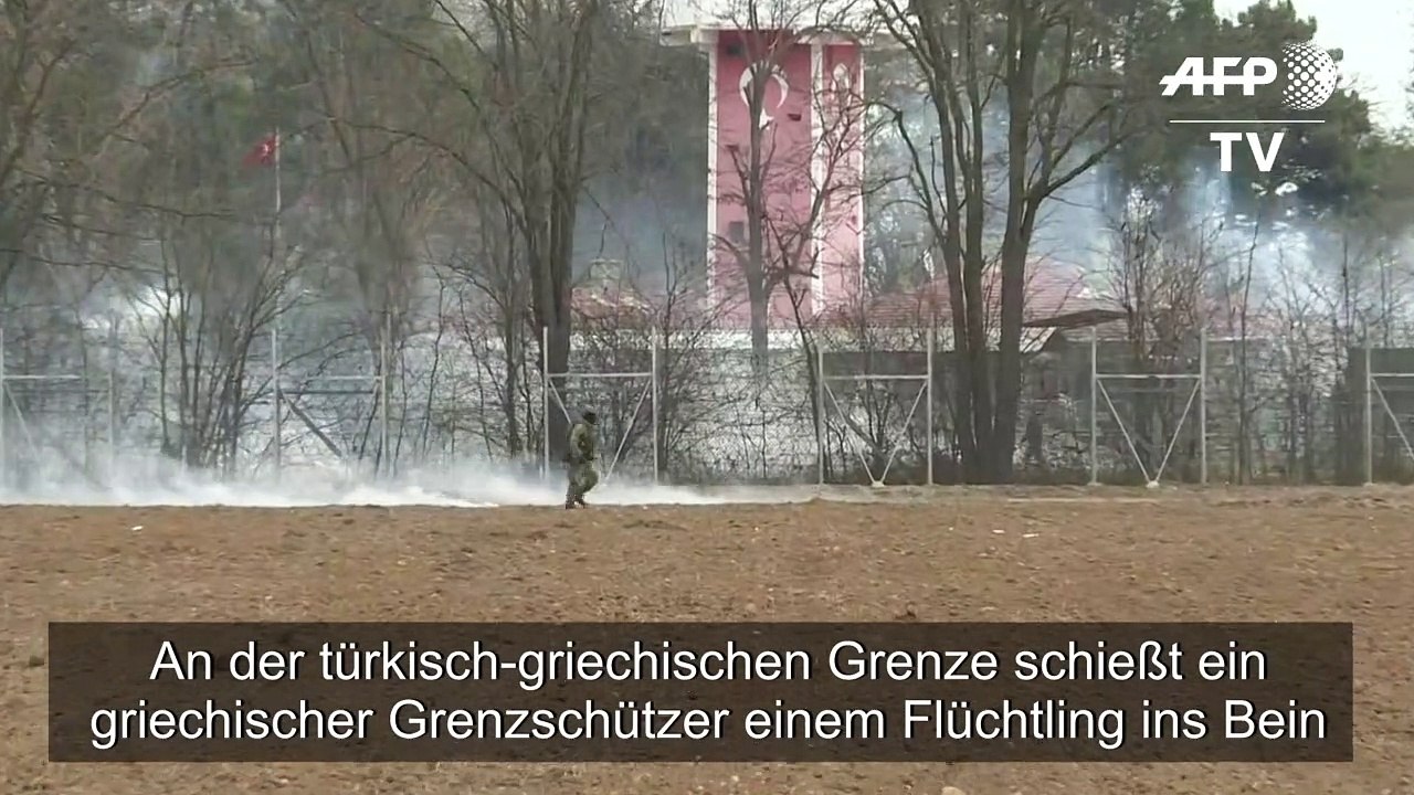 Migrant an türkisch-griechischer Grenze angeschossen