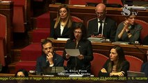 Elisa Pirro (M5S) - Intervento aula Senato (04.03.20)