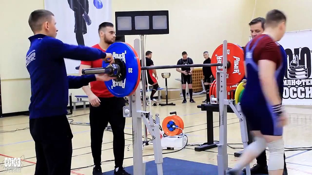 WRPF. Powerlifting. 1 thread, squat. Kazan 22-02-2020