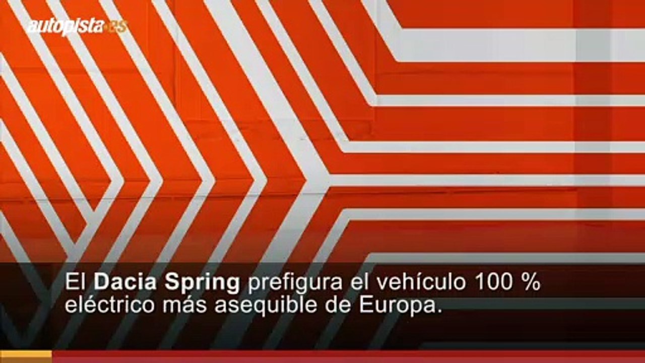 Dacia Spring: así será el coche 100% eléctrico más barato de Europa
