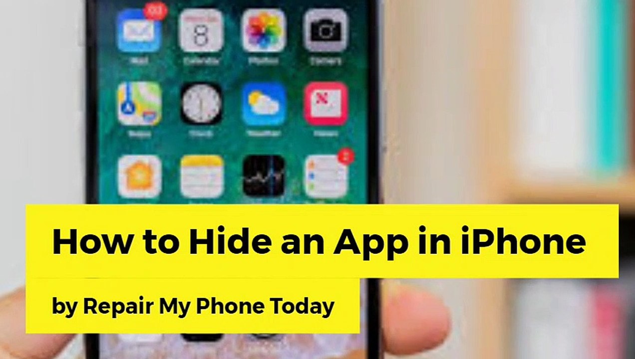 How to hide apps from iphone