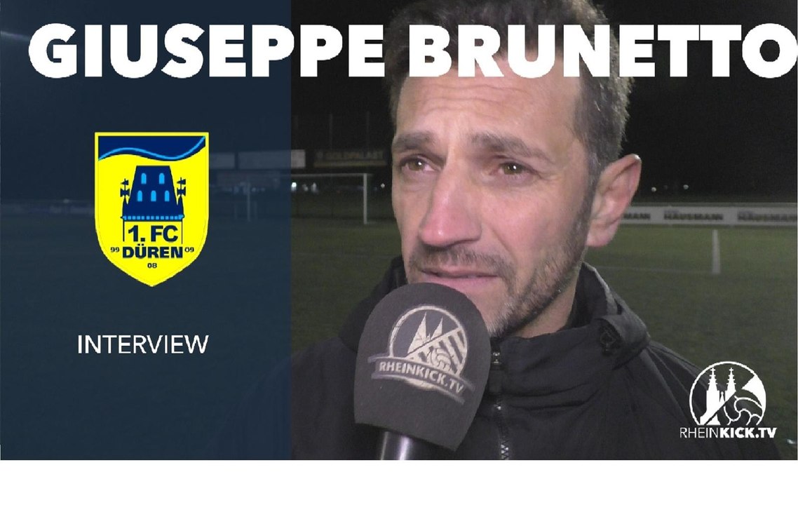 FCD-Trainer Giuseppe Brunetto über Aufstiegs- und Pokalchancen