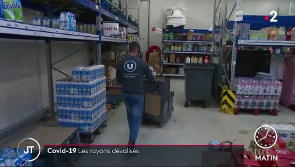 Covid-19 : ruée sur les drive des supermarchés