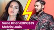 Sana Khan Accuses Ex-Bf Melvin Louis Of Molestation And Cheating