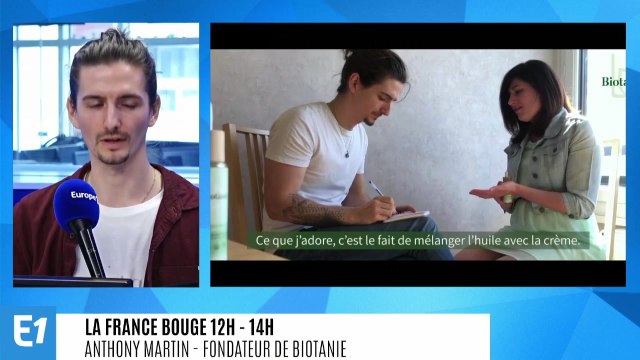 La France bouge : Anthony Martin, fondateur de Biotanie, marque de cosmétiques naturelles vegan, bio et sans cruauté animale