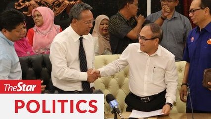 PKR's Dr Chong switches support to new Johor govt, exco post likely