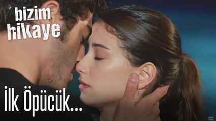 Barış, Filiz'i öpüyor... - Bizim Hikaye