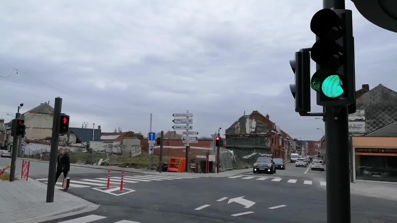 Mouscron: le carrefour du Christ a été rendu à la circulation