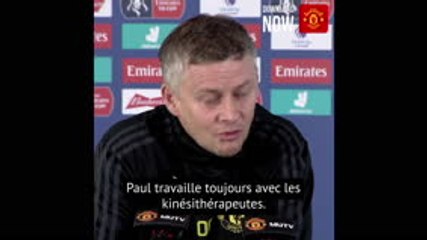 Pogba toujours absent de l’entraînement