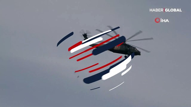Suriye sınırında helikopter hareketliliği
