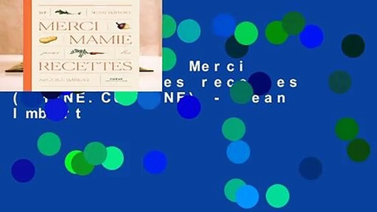 Best product  Merci Mamie pour les recettes (CHENE.CUISINE) - Jean Imbert