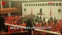 AKP'li ve CHP'li vekiller böyle kavga etti