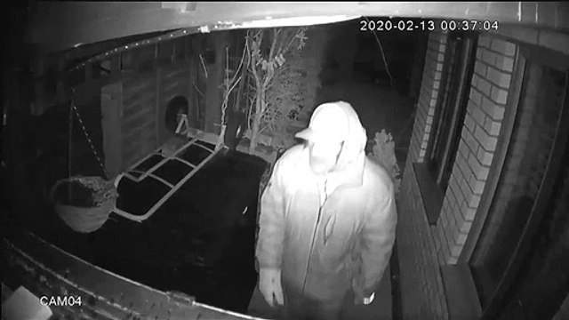 An attempted burglary in Eye
