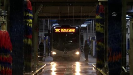 İBB koronavirüse karşı dezenfekte önlemlerine devam ediyor