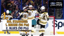 Ford Final Five: Bruins Win Third Straight In Atlantic Tilt Vs. Lightning