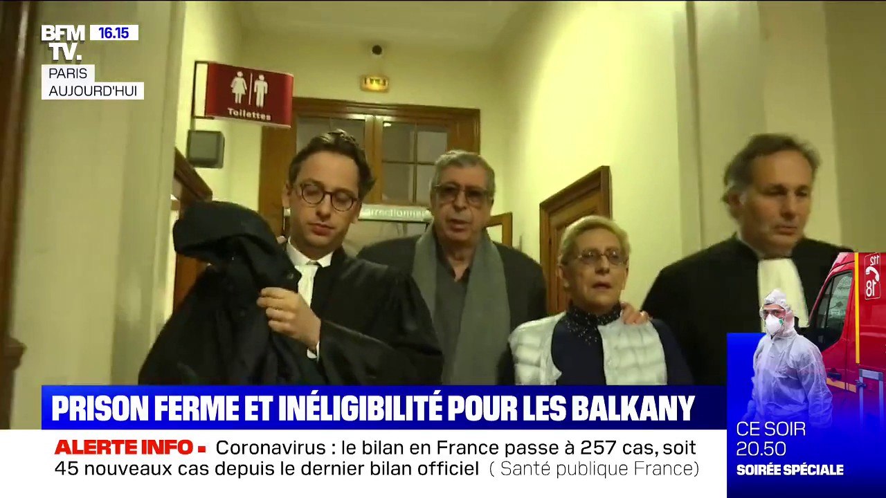 Les époux Balkany condamnés à de la prison ferme