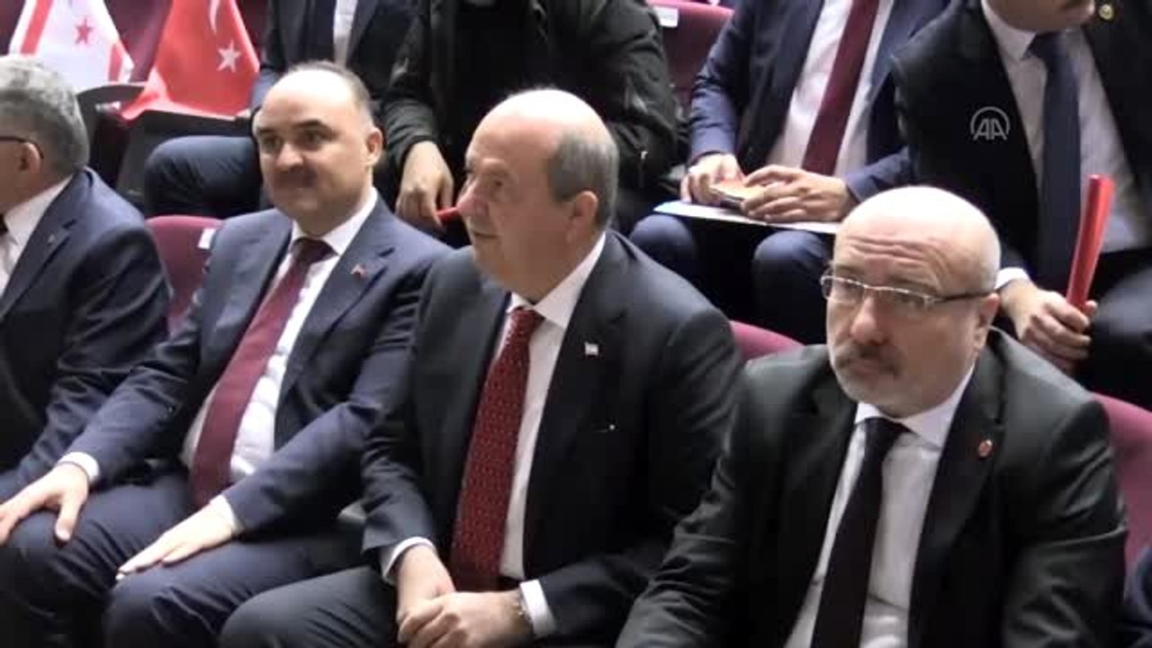 KKTC Başbakanı Tatar, "Mavi Vatan'da KKTC'nin Rolü" Konferansı'nda konuştu