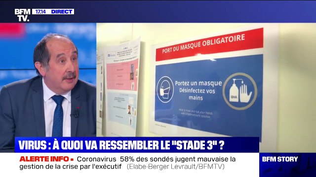 Masques: Patrick Bouet (Ordre des médecins) attend des résultats plus probants