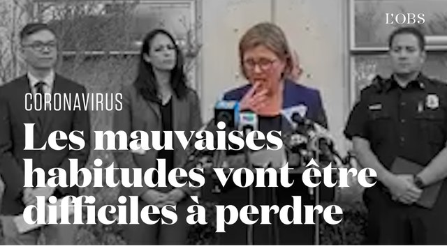 Coronavirus : cette responsable de santé fait l'inverse de ce qu'elle préconise