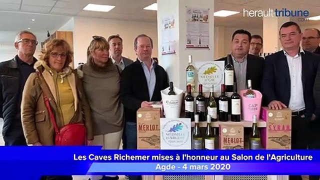 AGDE / MARSEILLAN - Les Caves Richemer récoltent une vendange de médailles au Salon de l'Agriculture