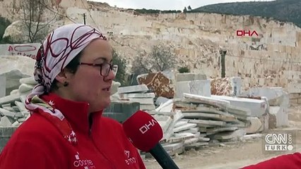 Ekmeğini taştan çıkaran kadınlar