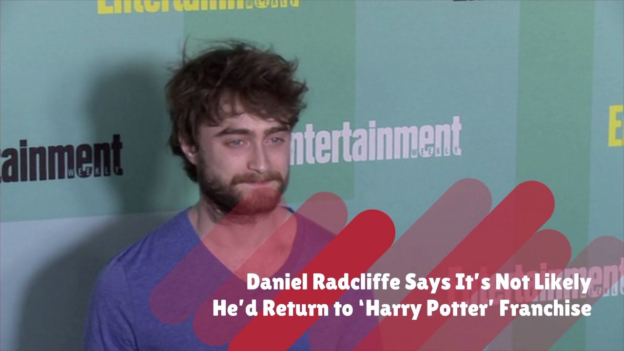 Daniel Radcliffe Leaves Harry Potter Behind