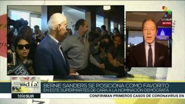 EEUU: Bernie Sanders, favorito en el Supermartes demócrata