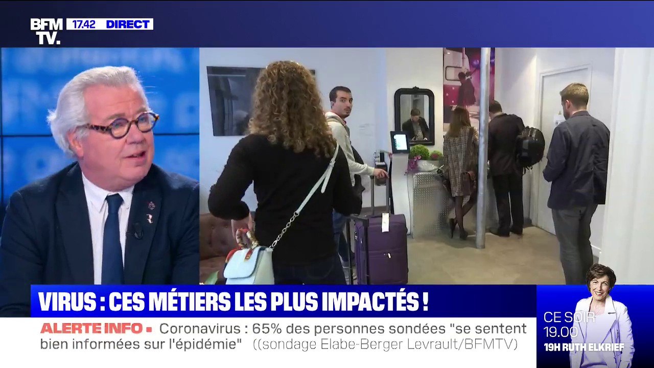 Didier Chenet (GNI-Synhorcat): les hôtels ont perdu 20% de fréquentation par rapport à l'année dernière