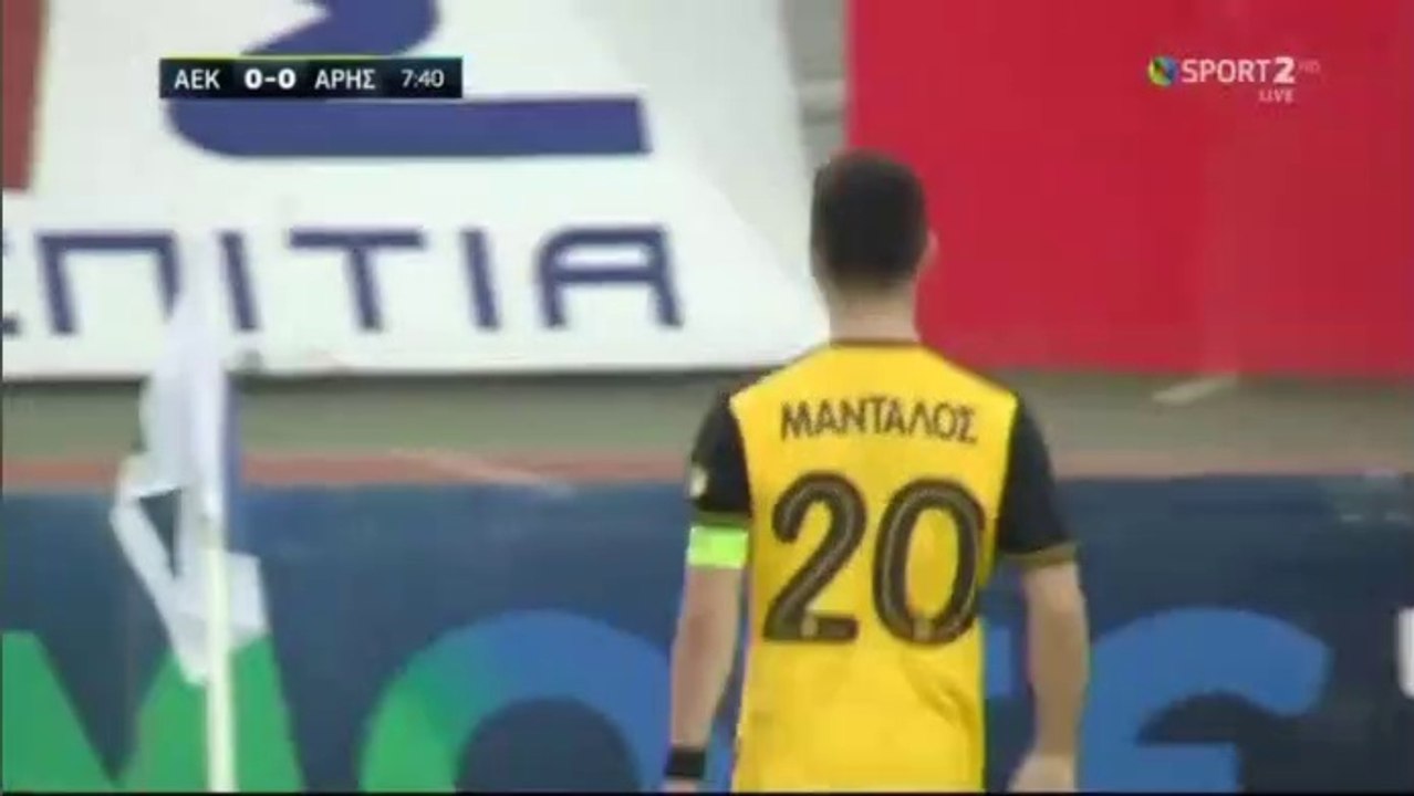 1-0 Petros Mantalos Goal - AEK 1-0 Aris 04.03.2020 - video Dailymotion
