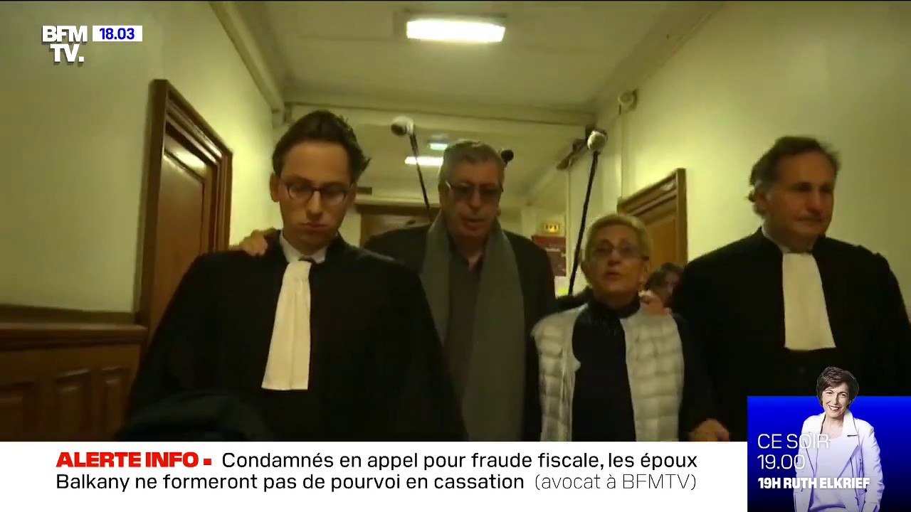 Condamnés à de la prison ferme, les époux Balkany ne vont pas se pouvoir en cassation