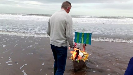 Fred Pearson Viking Funeral