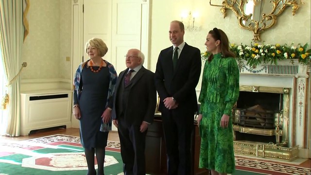 Los Duques de Cambridge visitan centro de salud mental en Irlanda