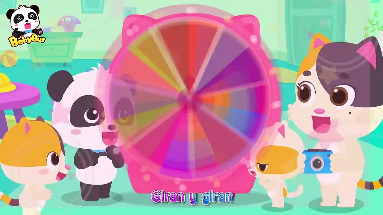 Los Colores en La Rueda Mágica | Canciones Infantiles | Canción de Colores | BabyBus Español