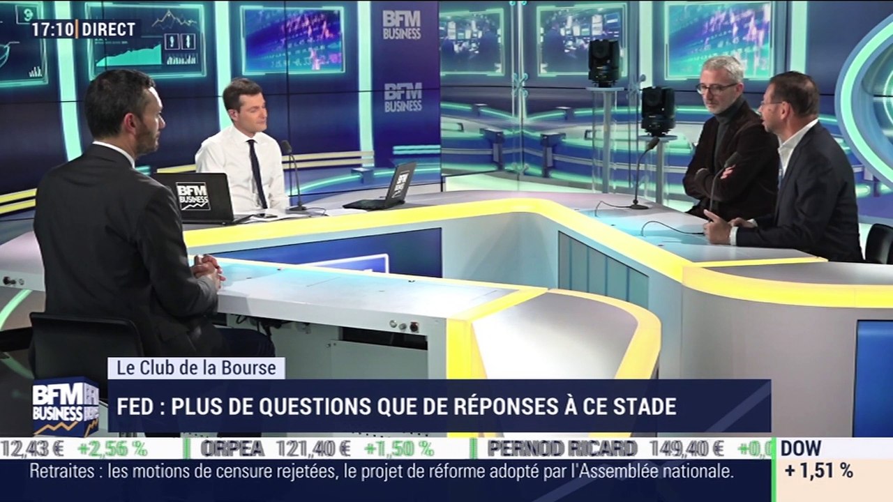 Le Club de la Bourse: une séance de stabilisation pour les marchés après la baisse surprise des taux de la FED - 04/03