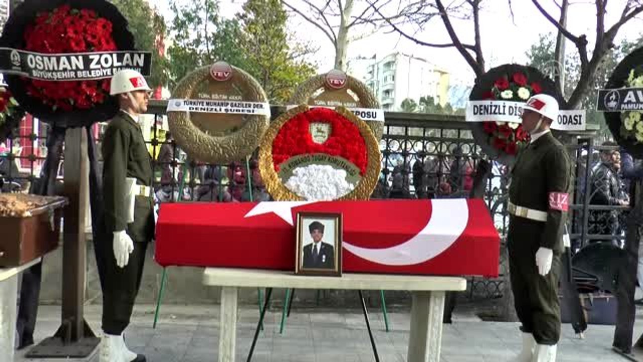 Kore Gazisi Hüseyin Yürekten, son yolculuğuna uğurlandı