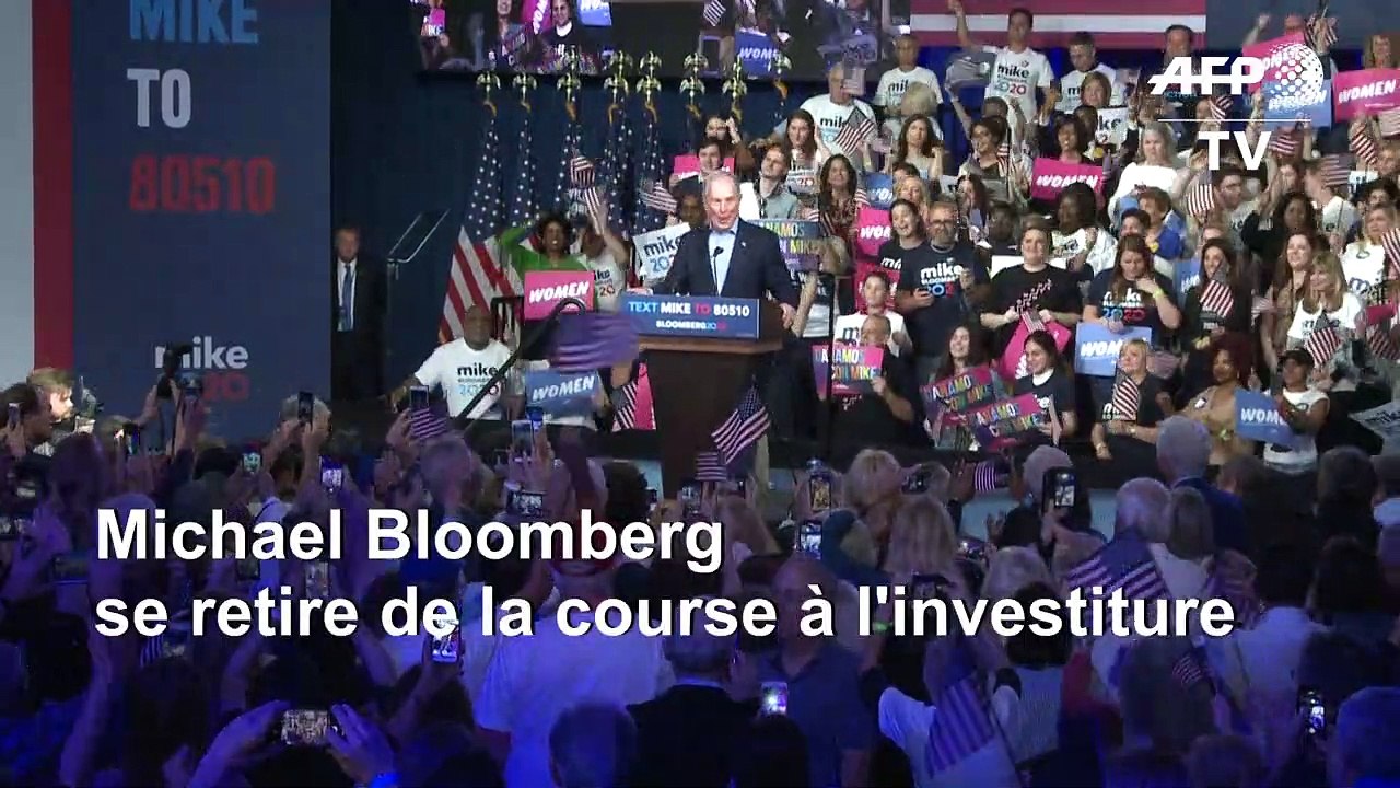 Etats-Unis: Michael Bloomberg se retire de la primaire démocrate