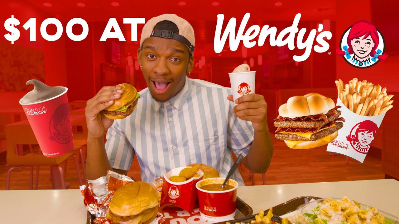 Trying Everything At Wendy's