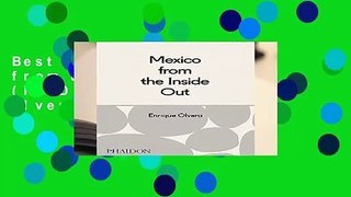 Best product  Mexico from the Inside Out (FOOD COOK) - Enrique Olvera