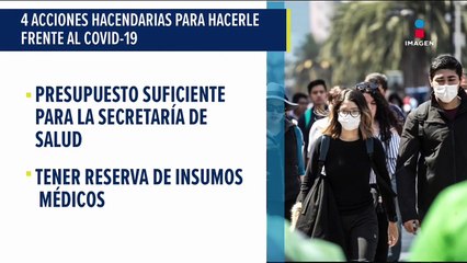 Hacienda anuncia acciones ante Covid-19