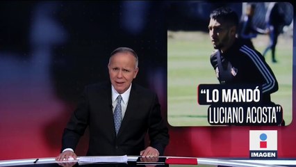 Acusan a futbolista Luciano Acosta de robo de celular